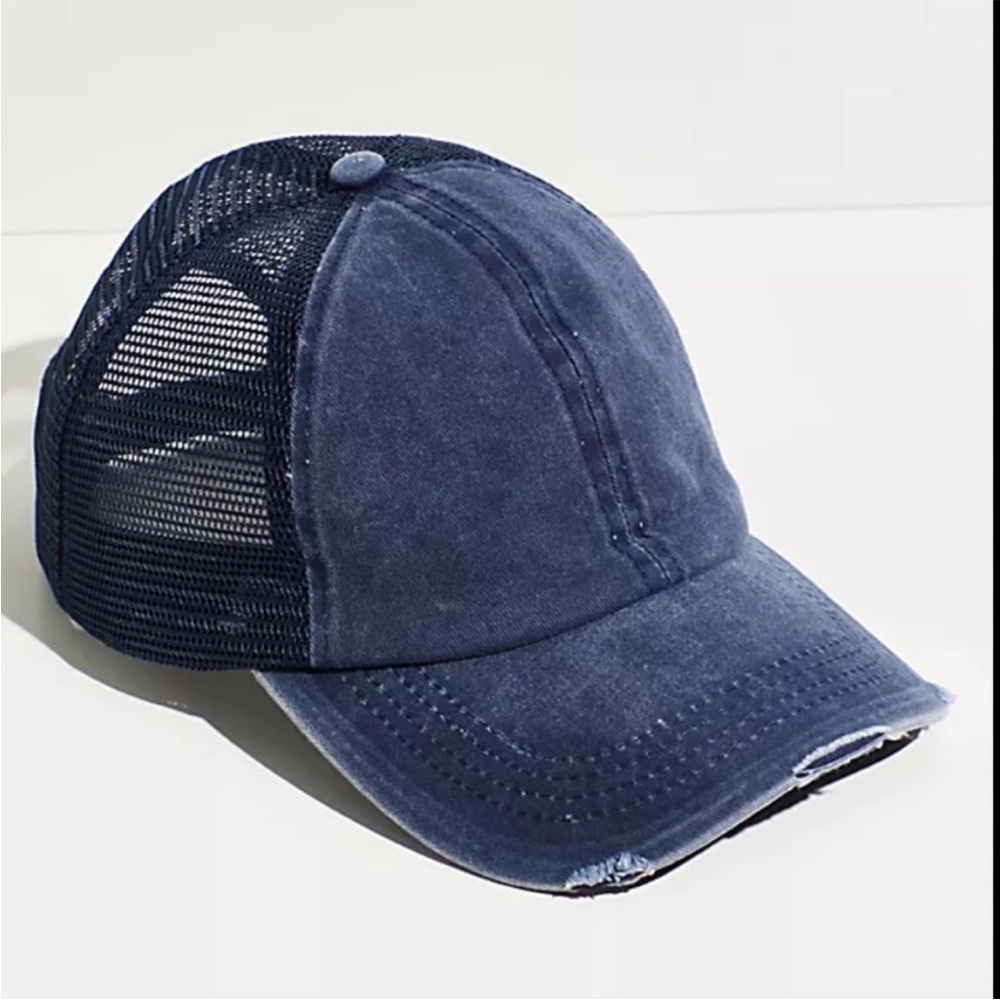 Free People Saltwater Washed Baseball Hat